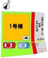 カースペースは縦列で2台分＾＾