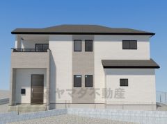 完成予想図。設備仕様も充実した新築戸建です。 快適でゆとりのある生活空間で新生活を始めましょう^^