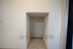 便利な洗面室収納。