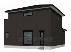 （2号棟）完成予想図。10年間の瑕疵保証が付いた安心の新築戸建。最新の設備で気持ちの良い新生活を送りませんか。