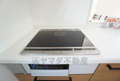 お手入れのしやすいIHクッキングヒーターです。