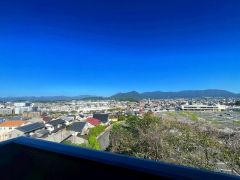 バルコニーからの眺望は良好です＾＾