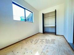 ＬＤＫに隣接する和室です。様々な使用用途で活躍しそうです。