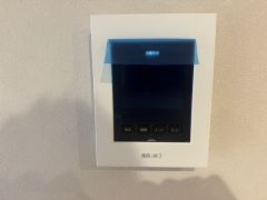 防犯性もばっちり、TVモニター付きインターフォン完備。大きなモニターで玄関先を確認できます。録画機能が付いているので不在時の訪問者も確認できて安心です^^