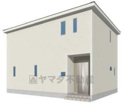 1号棟。ホワイトを基調としたシンプルで飽きの来ない外観です。 流行に左右されないベーシックなカラーリングは、永住にふさわしい佇まいです。