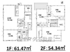 LDK広々約18.5帖＾＾ SIC・パントリー・WIC・バルコニー有＾＾