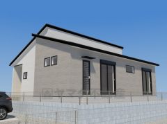 完成予想図。設備仕様も充実した新築戸建です。 快適でゆとりのある生活空間で新生活を始めましょう^^