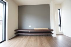 デザインクロスしたオシャレな空間です＾＾