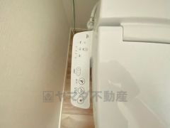 温水洗浄便座リモコン。