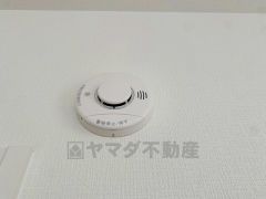 火災報知器。