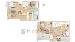 LDK広々約19.5帖＾＾ ご家族のコミュニケーションが増えるリビング階段＾＾