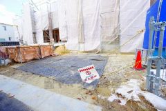 駐車スペースはゆとりある3台分を確保。マイカー用に、お客さま用に、余裕を持ってご利用いただけます。