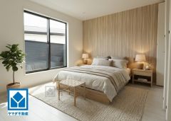 家具はイメージです。住む人のこだわりを活かす洋室＾＾日当たりがよく、寝室としての利用もおすすめ。広めのクローゼットもあり荷物もすっきり片付けれ、ゆとりのある暮らしが出来ます＾＾