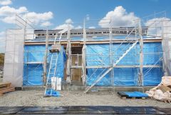 駐車スペースはゆとりある4台分を確保。マイカー用に、お客さま用に、余裕を持ってご利用いただけます。