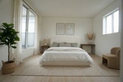 主寝室としてお使いいただけそうなこちらのお部屋は、日当たりが良く、爽やかな風を感じて起きる朝は、快適生活の始まりに。
