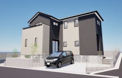 完成予想図。 流行に左右されないベーシックなカラーリングは、永住にふさわしい佇まいです。