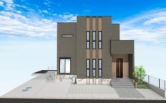 完成予想図。 流行に左右されないベーシックなカラーリングは、永住にふさわしい佇まいです＾＾