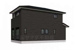 （2号棟）完成予想図。設備仕様も充実した新築戸建です。 快適でゆとりのある生活空間で新生活を始めましょう^^