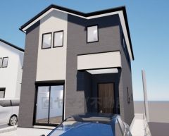 完成予想図。流行に左右されないベーシックなカラーリングは、永住にふさわしい佇まいです。