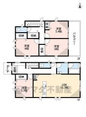 LDKは15.7帖＾＾ ルーフバルコニー付き＾＾カウンターキッチンをはじめとしたとても使いやすい間取り。