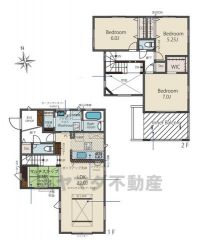 LDK広々約22帖。 マルチスキップ・スタディカウンター・WIC・アンナ―バルコニー有＾＾