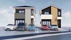 完成予想図。快適でゆとりのある生活空間で新生活を始めましょう^^ 10年間の瑕疵保証が付いた安心の新築戸建。最新の設備で気持ちの良い新生活を送りませんか。