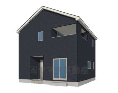 完成予想図。流行に左右されないベーシックなカラーリングは、永住にふさわしい佇まいです。