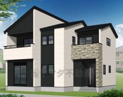 シンプルでいつまでも飽きのこないデザインが周囲の環境に調和し、どんなご家族にもフィットするデザインです。