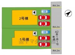 3号棟。カースペース並列3台分あり＾＾