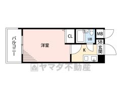 クローゼット収納あり。 南西向きバルコニーで日当たり良好です。