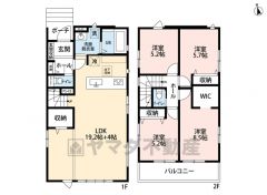 全居室フローリング、2面採光確保＾＾