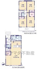 全居室フローリング、2面採光確保＾＾