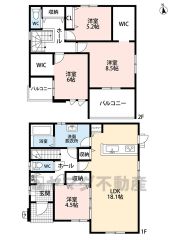 南向きバルコニー2カ所あり＾＾勝手口、パントリーのあるキッチン＾＾