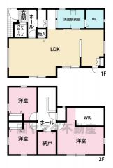 オール電化＾＾敷地面積50坪以上。LDK広々約20帖＾＾SIC・WIC・納戸有り。カースペース3台＾＾ リビング3面採光で日当たり、風通し良好です＾＾