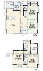 全居室6帖以上。 和室6帖2部屋。バルコニー・廊下収納＾＾