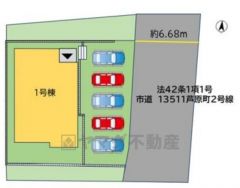 前面道路は広く車の出し入れがしやすいですよ＾＾