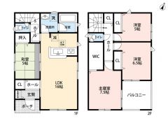 2階居室は2面採光確保で日当たり、風通し良好＾＾主寝室には大容量のWIC付き＾＾