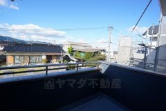 2階バルコニーからの眺望です。