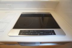 3口コンロなので、効率よくお料理が楽しめます。毎日のお料理も楽しくなりますね＾＾