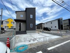 敷地面積広々50坪以上。