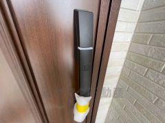 ピッキング犯罪を防止する防犯型玄関錠を採用。開錠施錠がラクラク＾＾セキュリティも安心です。