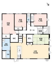 生活導線が良い平屋です＾＾南向きのリビングからは温かな日差しが入ってきます＾＾