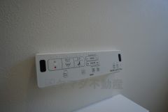 温水洗浄便座リモコン。