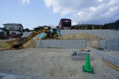 現地（2025年3月）撮影写真。 2025年5月完成予定。 同一ハウスメーカー物件内覧可能です。 お気軽にお問い合わせください＾＾