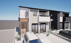 ホワイト・ベージュを基調としたハイセンスな外観です＾＾ 設備仕様も充実した新築戸建です。 快適でゆとりのある生活空間で新生活を始めましょう^^