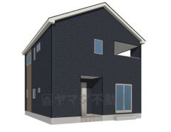 完成予想図。流行に左右されないベーシックなカラーリングは、永住にふさわしい佇まいです。
