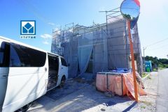 ホワイト・ブラックを基調としたハイセンスな外観です＾＾ 建物ごとに間取りや色味が異なりますので、ぜひ一度現地で見比べてください＾＾