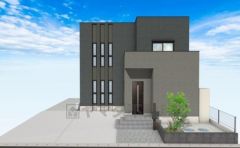 完成予想図。 流行に左右されないベーシックなカラーリングは、永住にふさわしい佇まいです＾＾