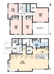 キッチン横に納戸あり＾＾土間収納やリネン庫など各所に収納充実＾＾