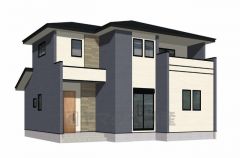 シンプルでいつまでも飽きのこないデザインが周囲の環境に調和し、どんなご家族にもフィットするデザインです。